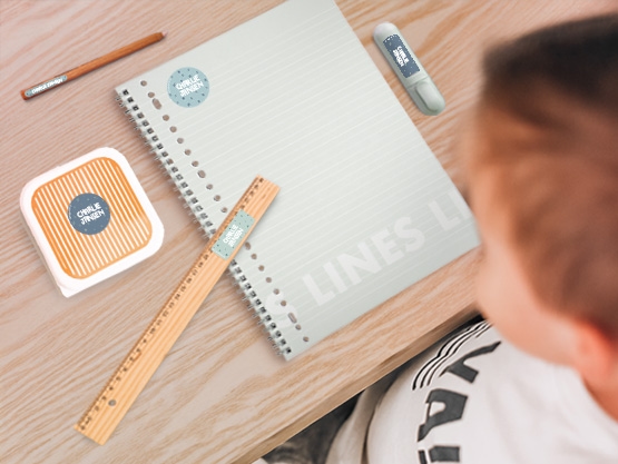 Namensaufkleber Vorteilspaket - Design Tchibo