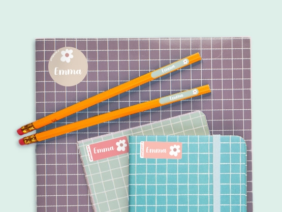 Namensaufkleber Vorteilspaket - Thema Tchibo