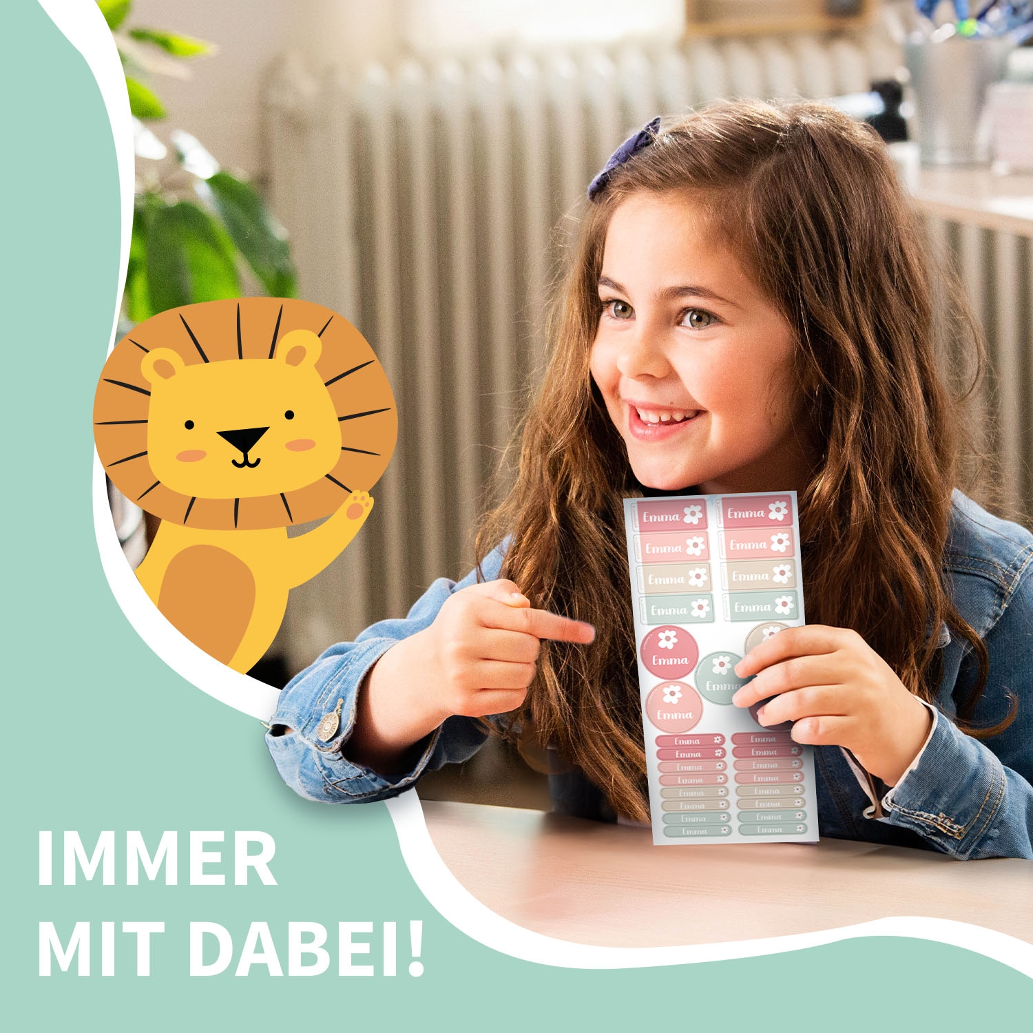 Namensaufkleber Vorteilspaket - Thema