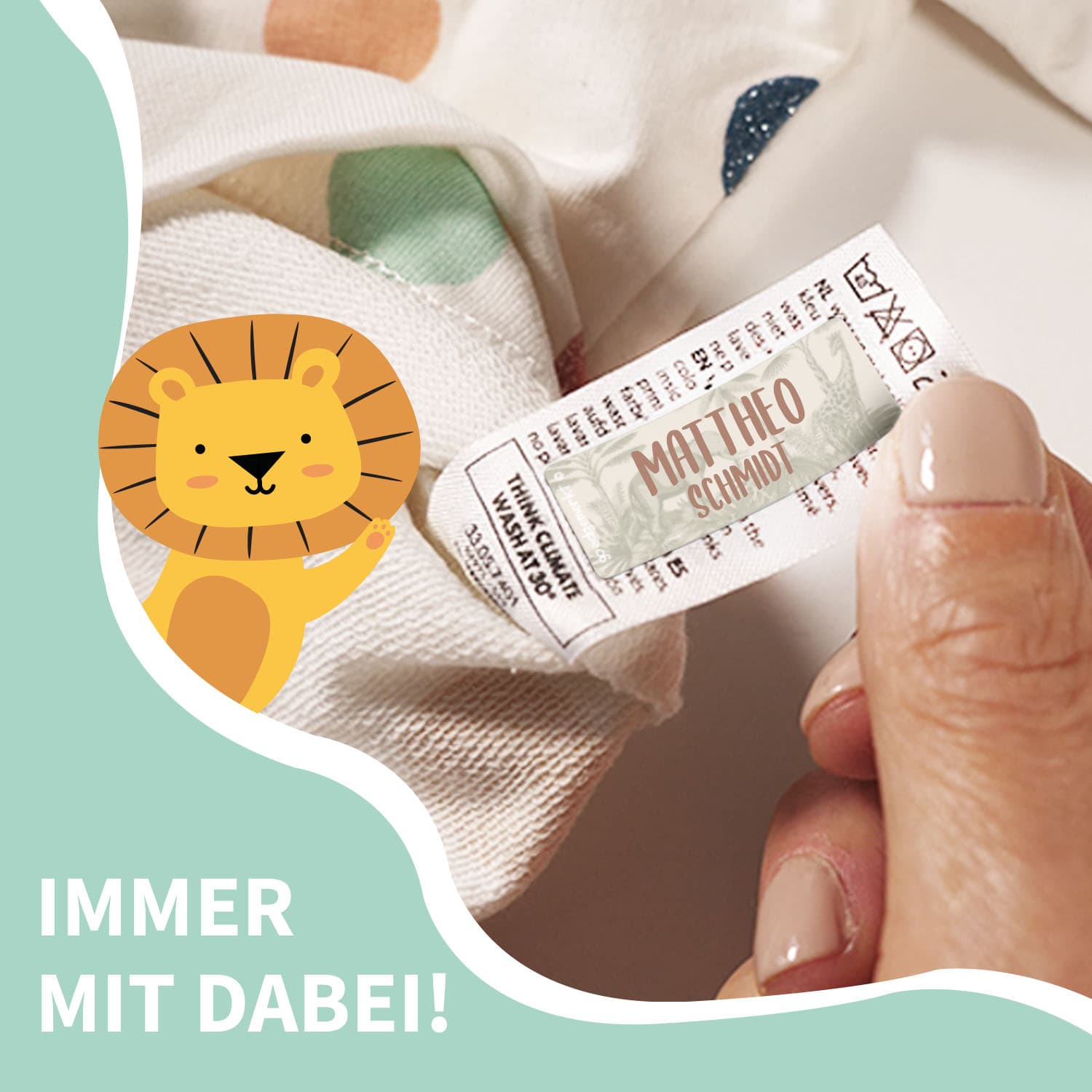 Design Textilaufkleber