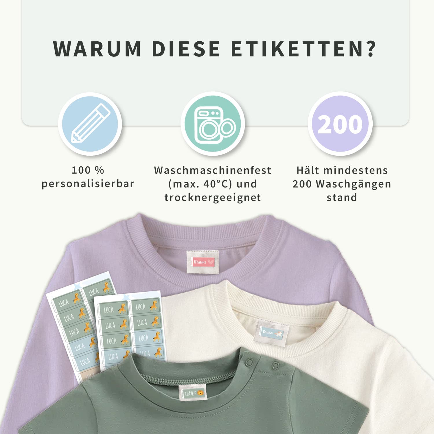 Thema Textilaufkleber