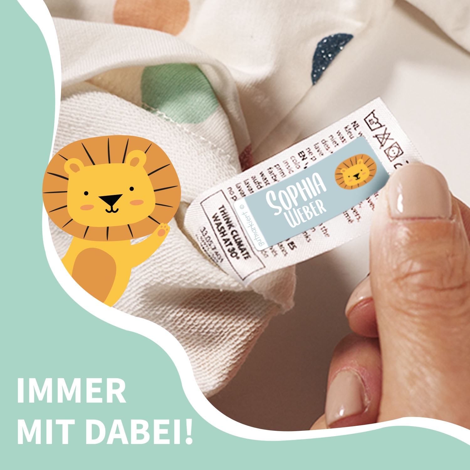 Thema Textilaufkleber
