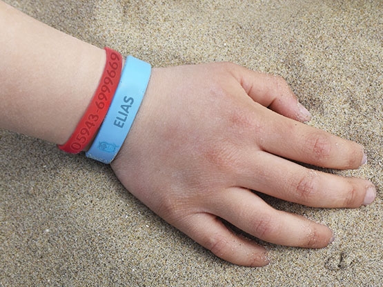 SOS-Armband Kind
