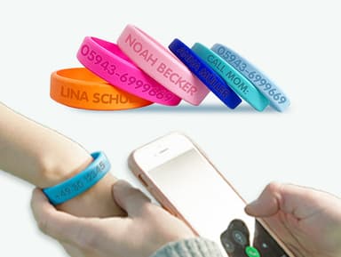 SOS-Armband Kind